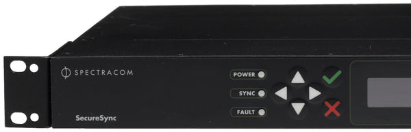 Spectracom SecureSync 013 OCXO NTP Network Time Server GPS 10MHz Oscillator [Used]-www.prostudioconnection.com