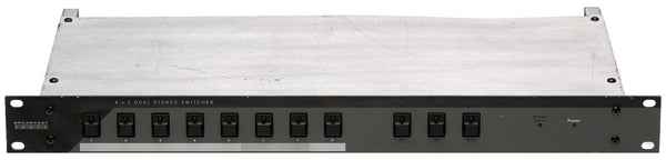 Broadcast Tools 8x2 Dual Audio Stereo Switcher Router Silence Sensor ** PARTS ** [For Parts]-www.prostudioconnection.com
