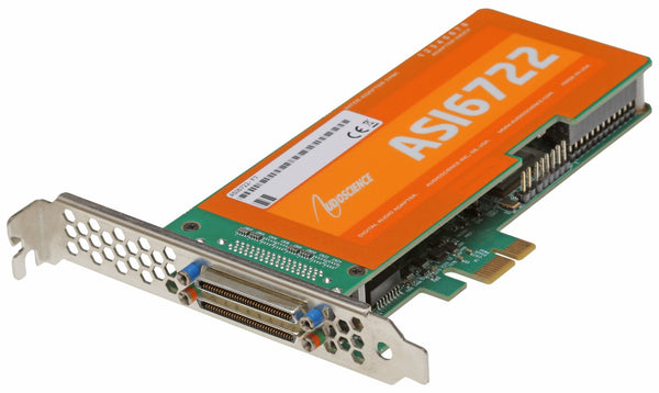 AudioScience ASI6722 Broadcast 2+2 Channel AES & Balanced Analog PCIe Sound Card-www.prostudioconnection.com