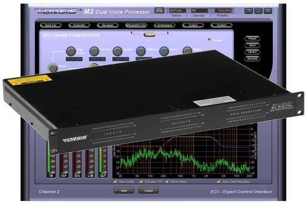 Wheatstone Vorsis M-2 AES Digital 96KHz Voice Processor Preamp Compressor M2-www.prostudioconnection.com