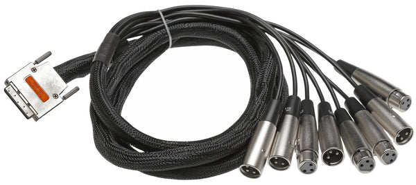 AudioScience CBL4022 ASI67xx/ASI57xx 2+2 Channel Balanced Analog Breakout Cable-www.prostudioconnection.com