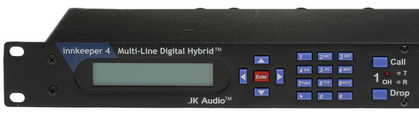 JK Audio Innkeeper 4 Line Broadcast Digital Hybrid Phone Audio Console Interface-www.prostudioconnection.com