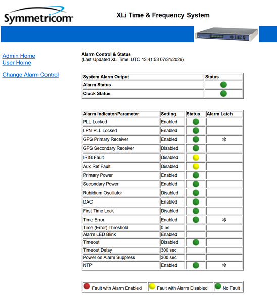 Symmetricom XLi OCXO UPGRADED GPS LPN 10MHz Oscillator NTP Time Server 4x IRIG-B-www.prostudioconnection.com