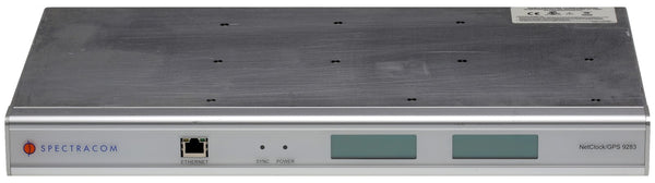 Spectracom 9283 IRIG-B 1PPS Input NTP Network Time Server 10MHz Oscillator [For Parts]-www.prostudioconnection.com