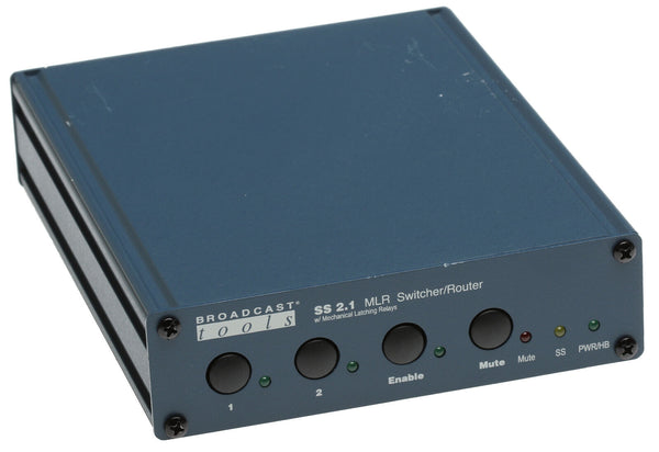 Broadcast Tools SS2.1 MLR TERM Balanced Audio Automation Switcher Router RS232-www.prostudioconnection.com