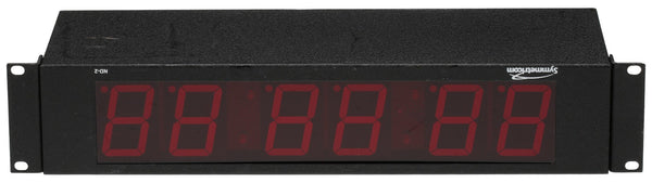 Symmetricom ND-2 NTP Internet IP Synchronized Red LED Wall Clock Ethernet ND2 [Refurbished]-www.prostudioconnection.com