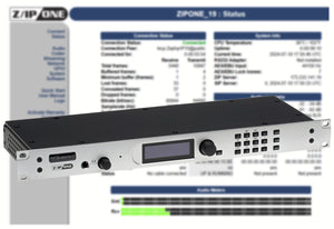 Telos Z/IP ONE w/ AES Remote Audio Over IP Codec Internet Transmission Endpoint-www.prostudioconnection.com