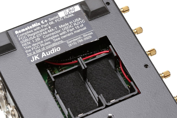 JK Audio RemoteMix C+ Remote Mixer Broadcast Hybrid Phone Line Interface - PARTS [For Parts]-www.prostudioconnection.com