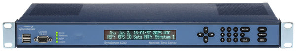 Symmetricom SyncServer S200 ublox UPGRADED GPS NTP Server Network Time Clock-www.prostudioconnection.com