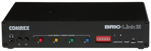 Comrex BRIC-Link III Broadcast Audio Over IP Duplex Digital Codec w/ Opus & AAC-www.prostudioconnection.com