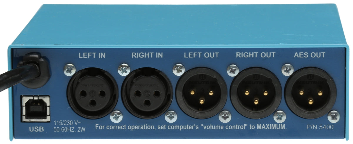 Henry Engineering USB Matchbox II Broadcast AES Digital & Balanced Ana ...