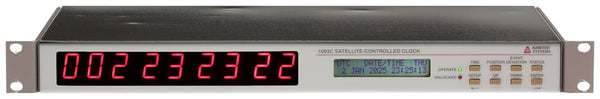 Arbiter Systems 1093C Opt 28 UPGRADED GPS Atomic Time Clock Receiver LED Display [Refurbished]-www.prostudioconnection.com