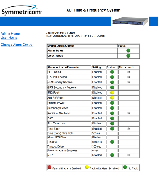 Symmetricom XLi Rubidium UPGRADED GPS 10MHz Oscillator NTP Time Server LOADED!!-www.prostudioconnection.com