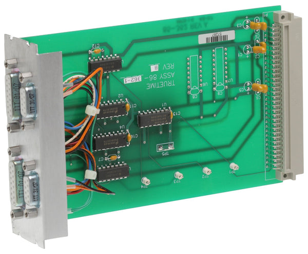 TrueTime Symmetricom 86-362-1 XL-DC RS-232 RS-422 Data I/O Expansion Card Module [Used]-www.prostudioconnection.com