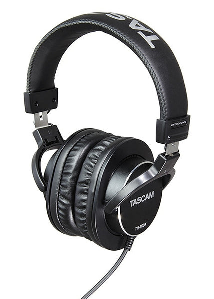 Tascam TH-300X Broadcast/DJ Studio Closed Back Headphones-www.prostudioconnection.com