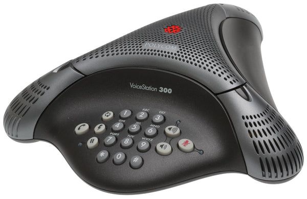 Polycom VoiceStation 300 Audio Conference Full Duplex Loudspeaker Speaker Phone [Used]-www.prostudioconnection.com