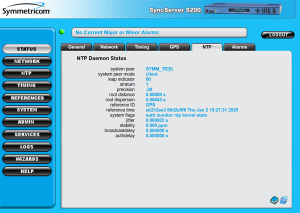 Symmetricom SyncServer S200 ublox UPGRADED GPS NTP Server Network Time Clock-www.prostudioconnection.com