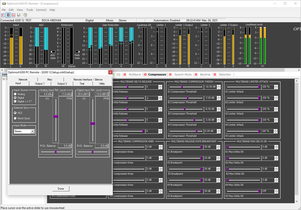 Orban Optimod 6300 DAB AES/EBU 5-Band Web Digital Audio Processor CBS Loudness-www.prostudioconnection.com