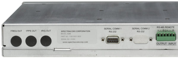 Spectracom 9288 Netclock IPv4 & IPv6 NTP Network Time Server with 115/230V PSU-www.prostudioconnection.com