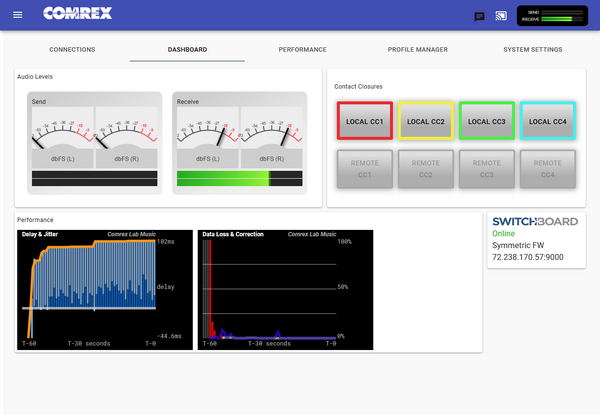 Comrex ACCESS Audio Over IP AAC Codec Internet AES AoIP Transmission Endpoint-www.prostudioconnection.com