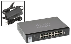 Cisco RV-325 14 Port Gigabit Wired VPN Router OpenVPN SPI Firewall IPSec RV325 [Used]-www.prostudioconnection.com