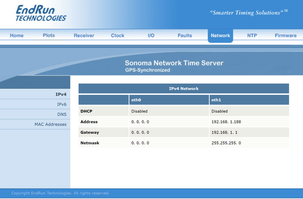 Endrun Technologies Sonoma N12 GPS TCXO Network NTP Network Time Server-www.prostudioconnection.com