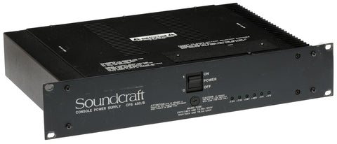 Soundcraft CPS-450/B Power Supply Audio Mixer Console Rackmount 115V/230V CPS450 [Used]-www.prostudioconnection.com