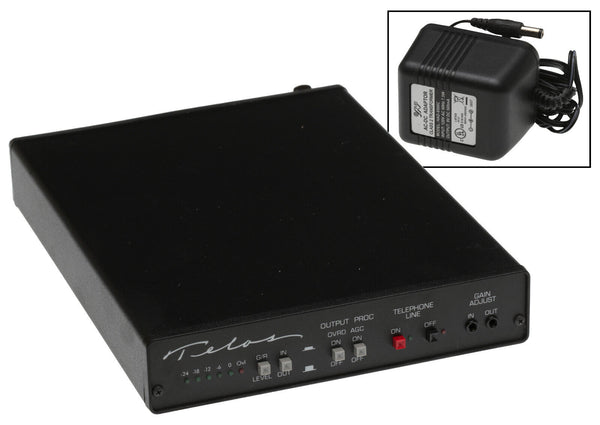 Telos One Cased Digital Hybrid Broadcast Phone Line Audio Console Interface IFB-www.prostudioconnection.com