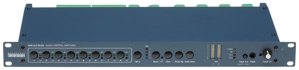 Broadcast Tools ACS 8.2 Plus Stereo Balanced Automation Switcher Router 115/230V-www.prostudioconnection.com