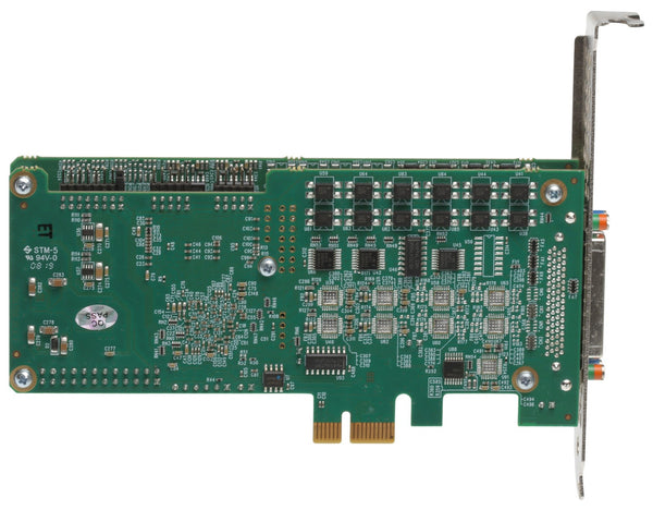 AudioScience ASI6720 Broadcast 2+2 Channel Balanced Analog PCIe Sound Card-www.prostudioconnection.com