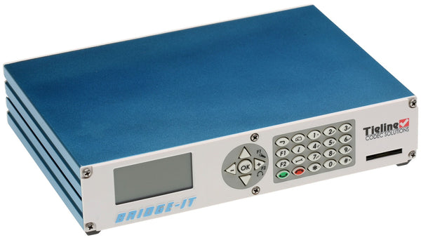 Tieline Bridge-IT Audio Over IP Opus Codec Internet AoIP SIP Endpoint TLB5100-www.prostudioconnection.com