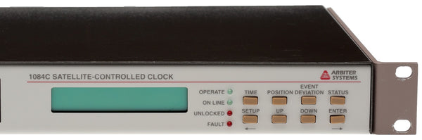 Arbiter Systems 1084C UPGRADED ublox GPS LED Clock Time Display IRIG-B Timecode [Refurbished]-www.prostudioconnection.com