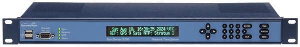 Symmetricom SyncServer S250 OCXO UPGRADED u-blox GPS NTP Network Time Server [Used]-www.prostudioconnection.com