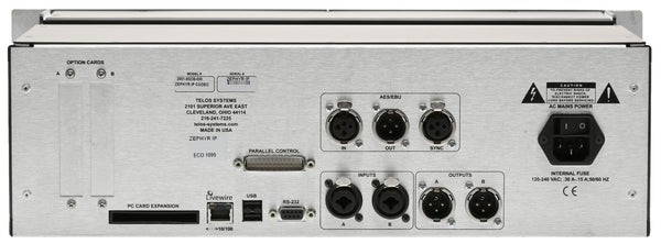 Telos Zephyr IP Audio Over IP AAC Codec Internet AES AoIP Transmission Endpoint-www.prostudioconnection.com