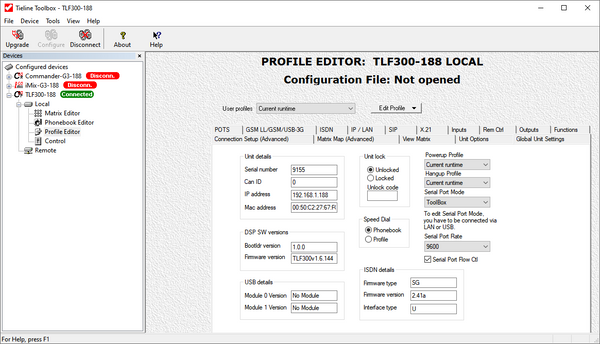 Tieline Commander G3 TLF300 Field Portable Remote Codec Audio Over IP POTS-www.prostudioconnection.com