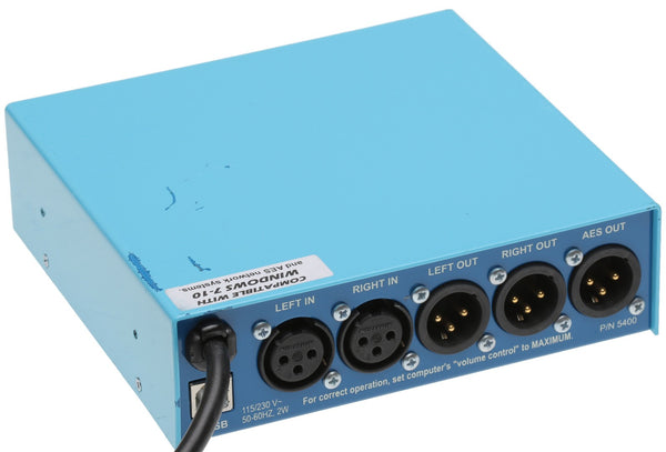 Henry Engineering USB Matchbox II Broadcast AES Digital & Balanced Analog Audio [Used]-www.prostudioconnection.com