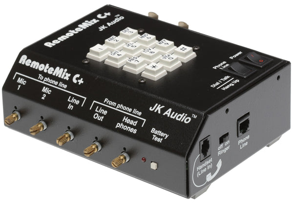 JK Audio RemoteMix C+ Remote Mixer Broadcast Hybrid Phone Line Interface - PARTS [For Parts]-www.prostudioconnection.com