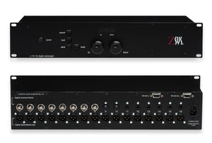 Z-Sys Z-16.16 Digital Detangler BNC TOSlink SPDIF to AES XLR Audio Router Switch-www.prostudioconnection.com