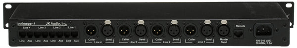 JK Audio Innkeeper 4 Line Broadcast Digital Hybrid Phone Audio Console Interface-www.prostudioconnection.com