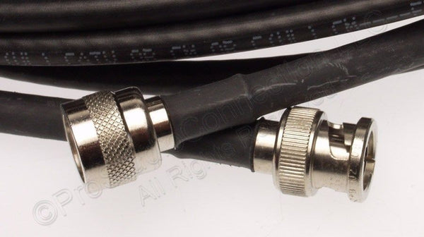 75 Feet Belden 9104 RG59 75 Ohm RF Coax BNC Male to TNC Male GPS TV CATV Antenna-www.prostudioconnection.com
