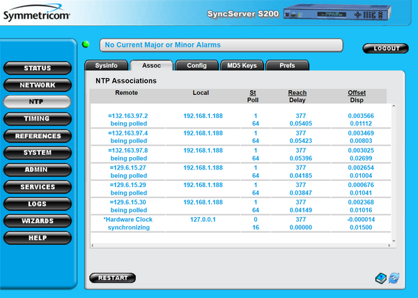 Symmetricom SyncServer S200 OCXO UPGRADED Furuno GPS NTP Network Time Server-www.prostudioconnection.com