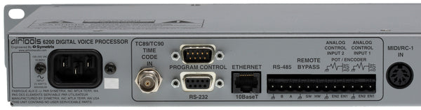 Airtools Symetrix 6200 Digital Mic Preamplifier Voice Speech Processor Voiceover-www.prostudioconnection.com