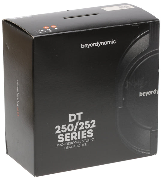 Beyerdynamic DT-250 80ohm Lightweight Closed Dynamic Headphones With Cable - NEW-www.prostudioconnection.com