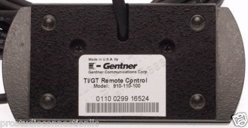 Gentner TI/GT Phone Hybrid Wired 6 Button 4 LED Remote Control 910-110-100 [Used]-www.prostudioconnection.com