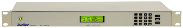 TrueTime Symmetricom NTS-100i GPS NTP Network Time Server Master Clock IRIG-B-www.prostudioconnection.com