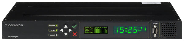 Spectracom SecureSync 013 GPS GLONASS OCXO 10MHz Oscillator NTP Network Server-www.prostudioconnection.com