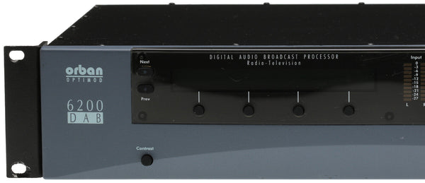 Orban Optimod 6200 DAB Podcast Streaming Processor 5-Band AES Digital Audio XLR-www.prostudioconnection.com