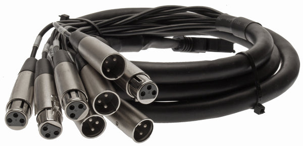 AudioScience CBL1022 XLR HD50 ASI6620 Analog Breakout Cable 2 Stereo Outs 2 Ins [Used]-www.prostudioconnection.com