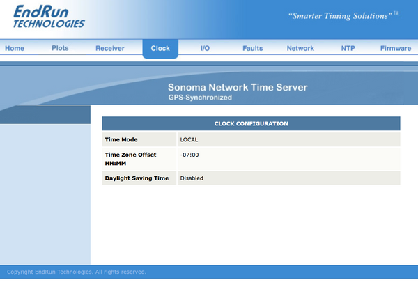 Endrun Technologies Sonoma D12 GPS TCXO NTP Network Time Server with HTTP-www.prostudioconnection.com