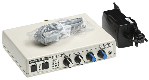 JK Audio Broadcast Host Audio Console Phone Line Interface Digital Hybrid IFB-www.prostudioconnection.com